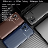 Xiaomi Mi 12T 11T Pro 11 Lite 10 Pro 9 9T Mi9 Redmi K20 Pro Beetle Fiber ShockProof Phone Case Casin