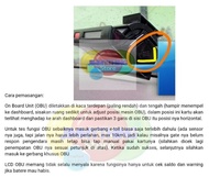 Mandiri E-Toll Pass On Board Unit / OBU etoll