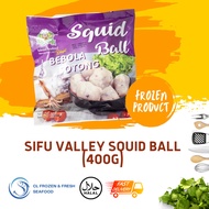 Sifu Halal Squid Ball / Bebola Sotong (400g) | Halal Frozen Food | Wholesale | Frozen Squid Meat | S