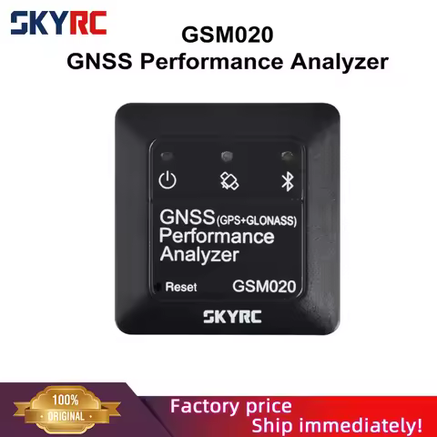 SKYRC GSM020 GNSS Performance Analyzer Power Bluetooth-compatible APP GPS Speed Meter for RC Car Hel