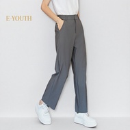 Eyouth 10136 Women High Waist Tailored Wide Pants long pants for women