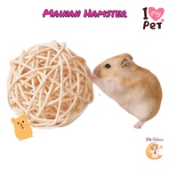 (The Ham's) Hamster Toy Bite Hamster Rattan Ball Hamster