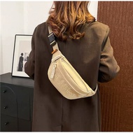 Crossbody Chest Bag Casual Sport Cycling Sling Waist Bag | Beg Silang Gaya Santai Sukan Beg Dada Beg