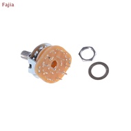 Fajia กีต้าร์เครื่องขยายเสียง Channel band ROTARY SWITCH SELECTOR RS25 3 POLE 4 position 3P4T