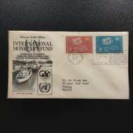1961 First Day Cover United Nations - International Monetary Fund (A)
