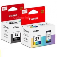 CANON PG 47 / PG47 / PG-47 Black / CL 57 / CL57 / CL-57 Color.E410 E470 E480 E3170 E4270 E400 E460