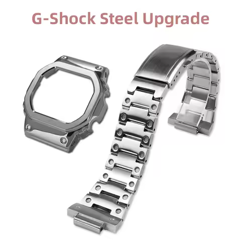 Stainless Steel Watchband for casio gshock DW5600 GW-B5600 GW-M5610 GB-5600 GW-M560 G-5600E GLX-5600