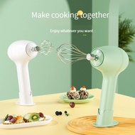 Hand Mixer 2in1 3 Speed USB Rechargeable 23W HY231 White NEW