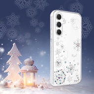 Samsung Galaxy A55/A54/A53/A35 輕薄軍規防摔水晶殼-紛飛雪