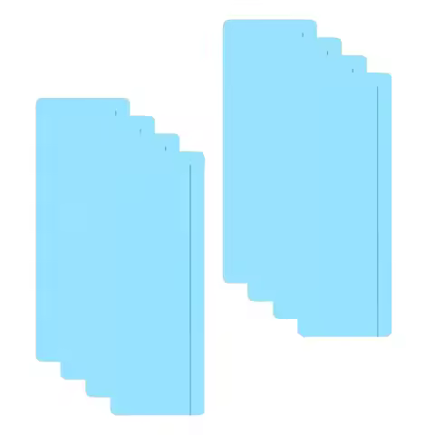 8Pcs Blue Reading Guide Strips Guided Reading Highlight Strips for Dyslexia Visual Clarity Book High