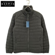 Cole Haan T40312 黑色彈性絎縫夾克，小號