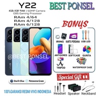 VIVO Y22 RAM 4/64 GB | 4/128 | 6/128 | y22 4/64GB GARANSI RESMI VIVO