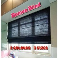 Premium Roman Blind/Bidai Tingkap/Curtain Blind