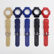 Strap And Frame for AWG-500 M510 M520 AW-582 Watchband Waterproof Watch Band Straps and Cases Bezel