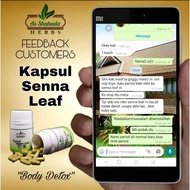 LULUS KKM MAL11050024T Kapsul Senna Leaf weightloss Ubat Kurus No.1 Dimalaysia Fat Burner Bunner Uba