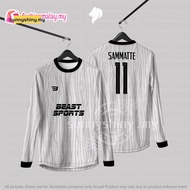 T Shirt Lelaki Lengan Panjang Murah Jersey Minimalist Football Jersey Custom Name and Number Plain D