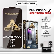 Xiaomi Poco C50 / C51 / C55 full screen tempered glass, screen protector - GN STORE