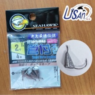 SEAHAWK Mata Udang Batu #Sepit Biru Leaded Mata Kail Udang
