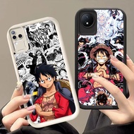 HK-34 Luffy One Piece Shockproof Casing for Black and White Silicone VIVO V30 Y02a V30E V50 Y02 T4 Y