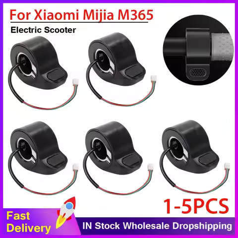 1-5PC Electric Scooter Throttle Accelerator Finger Thumb Throttle For Xiaomi M365 Kickscooter Speed 