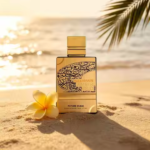 Al Haramain Future Dubai Amber Oud Extrait De Parfum Oriental Oud Amber Perfume for Men Luxury Golde