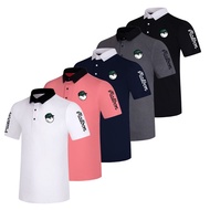🔥Ready Stock🔥GOLF Men's Short-Sleeved Top Summer Casual Sports Loose Breathable Lapel T-Shirt Men's 