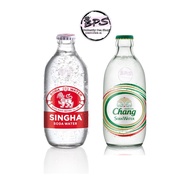 Chang Soda Water Singha Soda Water Sparkling WaterThailand Soda Glass Bottle 325ML