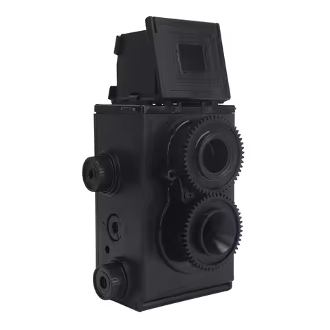 35MM Dual Lens Film Camera DIY Classic Retro Double Reflex Film Camera TLR Camera for 35MM 135 Film 