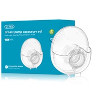 Dr.isla ชุดอุปกรณ์เสริมเครื่องปั๊มนมไฟฟ้า ซิลิโคนเกรดอาหาร ปลอดภัย ไม่เป็นพิษ ถ้วยเก็บน้ำนม ฝาครอบเต