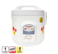 หม้อหุงข้าวอุ่นทิพย์ 1 ลิตร ลายดอกไม้สวยงาม DAICHI รุ่น MRC-112