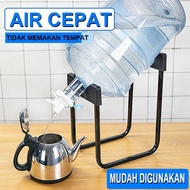 Iron Drinking Water Gallon Rack Practical U-Shaped Gallon Stand and Gallon Faucet Legs Gallon Holder