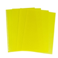 RAYSOONER A4PP-30 A4 Binding Covers - Matte Finish, 30 Holes, 50 Sheets, Black & Blue Options