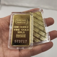 Swiss Bank Gold Bar Commemorative Coin 1 Ounce Alien Gold Coin Coin Foreign Currency Collection Craf
