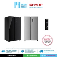 SHARP SJX6322MS SJX6322GK 620L SIDE-BY-SIDE INVERTER FRIDGE / REFRIGERATOR