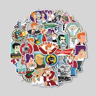 FUTURAMA STICKER PACK | TUMBLER STICKER | LAPTOP Stickers for Suitcases and Helmets