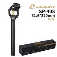 ZOOM Mountain Bike Shock Seatpost 30.9/31.6MM 6061 Aluminium alloy Four Link Shock absorbing seat po