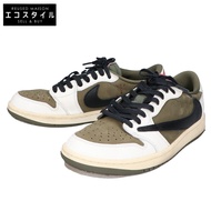 Nike x Travis Scott DM7866-200 Air Jordan 1 Low OG SP 運動鞋，27 號（二手）