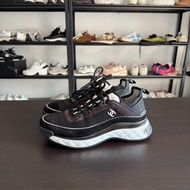 Chanel香奈兒黑色氣墊運動鞋 size：41碼