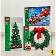 Fast Shipping ️ [Kaohsiung ∣ Ayu Shop] LEGO 40338 40573 Christmas Tree 40426 Wreath 40499 Santa Clau