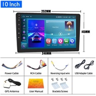 [4G+32G] จอแอนดรอยด์ 7นิ้ว 9นิ้ว 10นิ้ว จอ android ติดรถยนต์ 2 DIN Android 10.1หน้าจอรถ หน้าจอสัมผัส