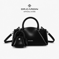[The Raya Table Collection] Dr Cardin Soraya Sling Bag / Satin / Suede / Faux Leather BG-873