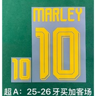 DIY Football Jersey Name Set Name+Number DIY (Need to Customize Contact Customer Service)