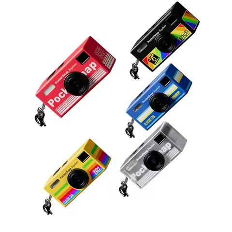 Thumb Keychain Camera Mini Action Camera Retro Backpack Pendant Support Memory Card 1080P Camcorder