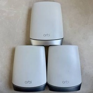 Netgear Orbi RBR750 RBS750 Router 路由器 WiFi 6 Mesh 無線系統 (3件裝，1主機 2...