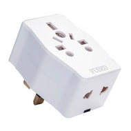 13AMP 3Way Adaptor 3pin/2pin