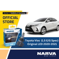 NARVA Car Headlight Halogen / LED Bulbs Set  Toyota Vios  (1.5 E/G Spec) Original LED 2020-2021