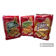 Munchy's Vege Cracker and Sugar Crackers 390g / 375g Cream Cracker (3 Convenient Pack)