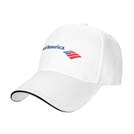 New Available Bank of America Logo (2) Baseball Cap Men Women Fashion Polyester Hat Unisex Golf Runn