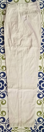 กางเกงขายาว ชาย กางเกงขายาวผู้ชาย Cha.แบรนด์USA มือ2  Size 31X32 Made in ฺEgypt 100%cotton มือสอง ขายตามสภาพ สวมใส่สบาย ถูกชัวร์