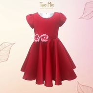 Dress Anak Natal Perempuan - Baju Anak Natal Perempuan 1-12 Tahun 4334